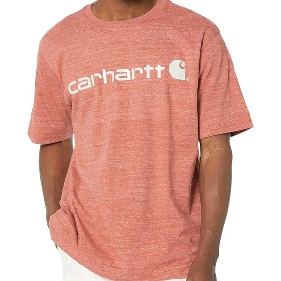 Carhartt Loose Fit Heavyweight S/S Logo Graphic T-Shirt - Picture 1 of 5